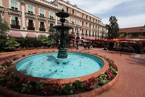 Monacos fountain